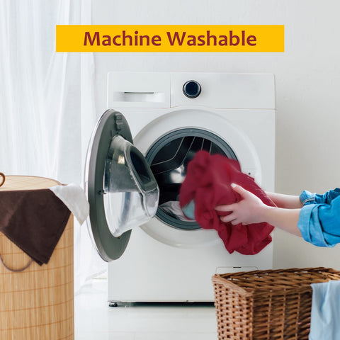 U-NICE HOME Easy-care cover ready for cold machine wash.