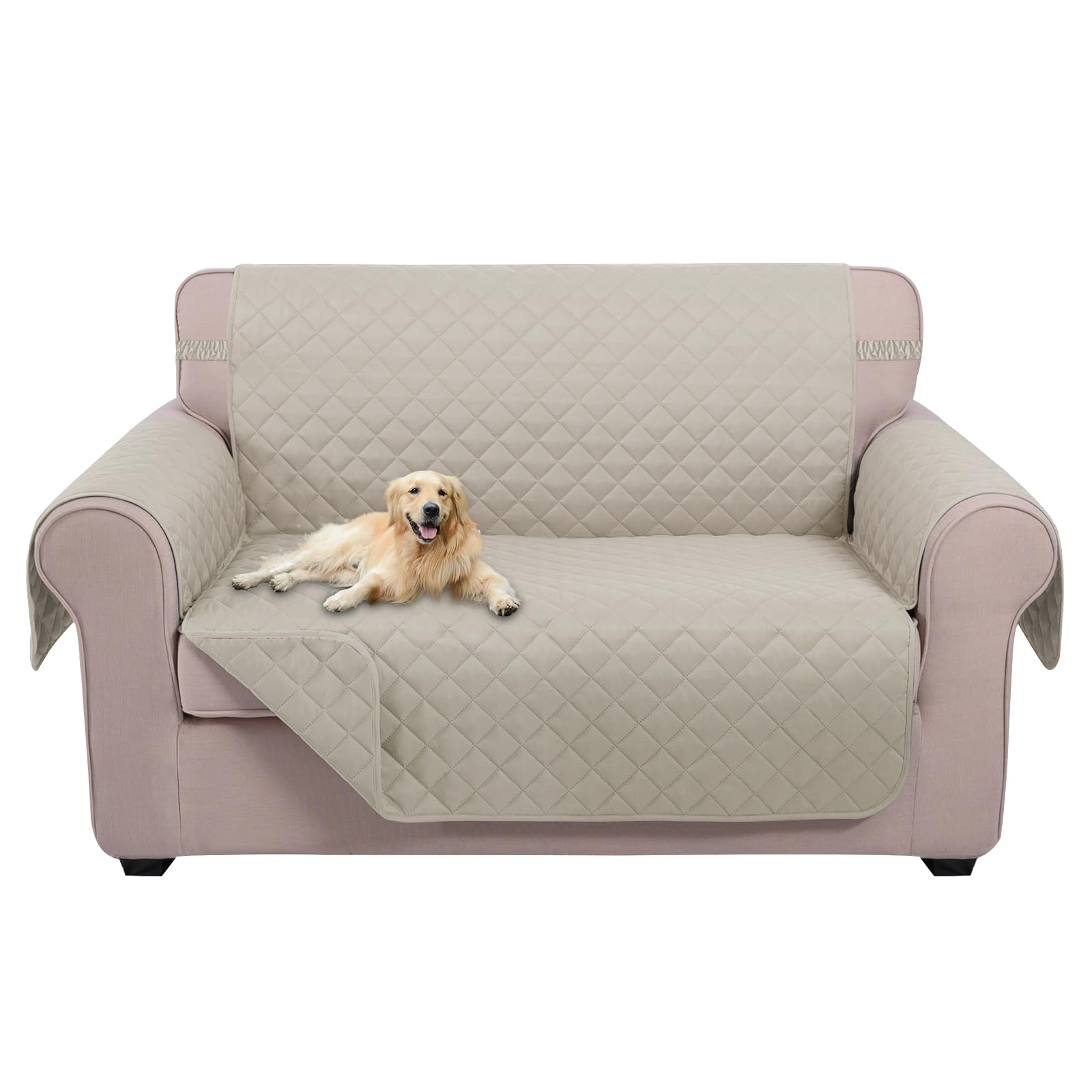 U-NICE HOME loveseat cover featuring a two-color reversible design to refresh your sofa.