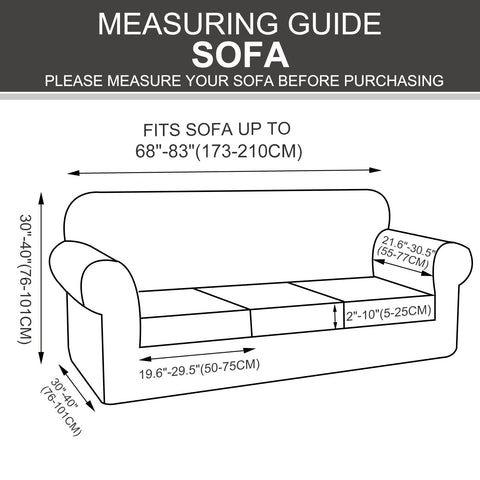U-NICE HOME quick-install cushion covers, easy upgrade without re-tucking edges.