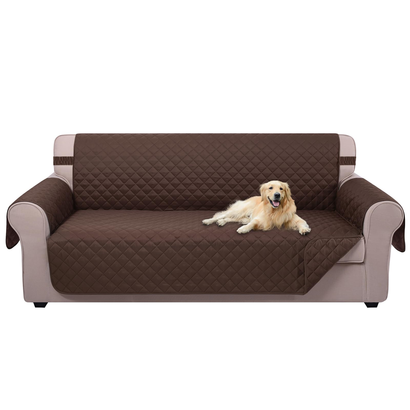 U-NICE HOME reversible sofa cover with dual colors offers versatile styling and protection.