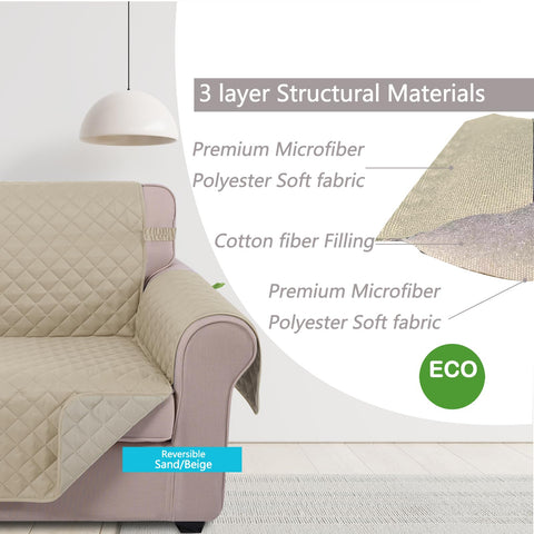 U-NICE HOME water-repellent finish sofa cover for protection against accidents