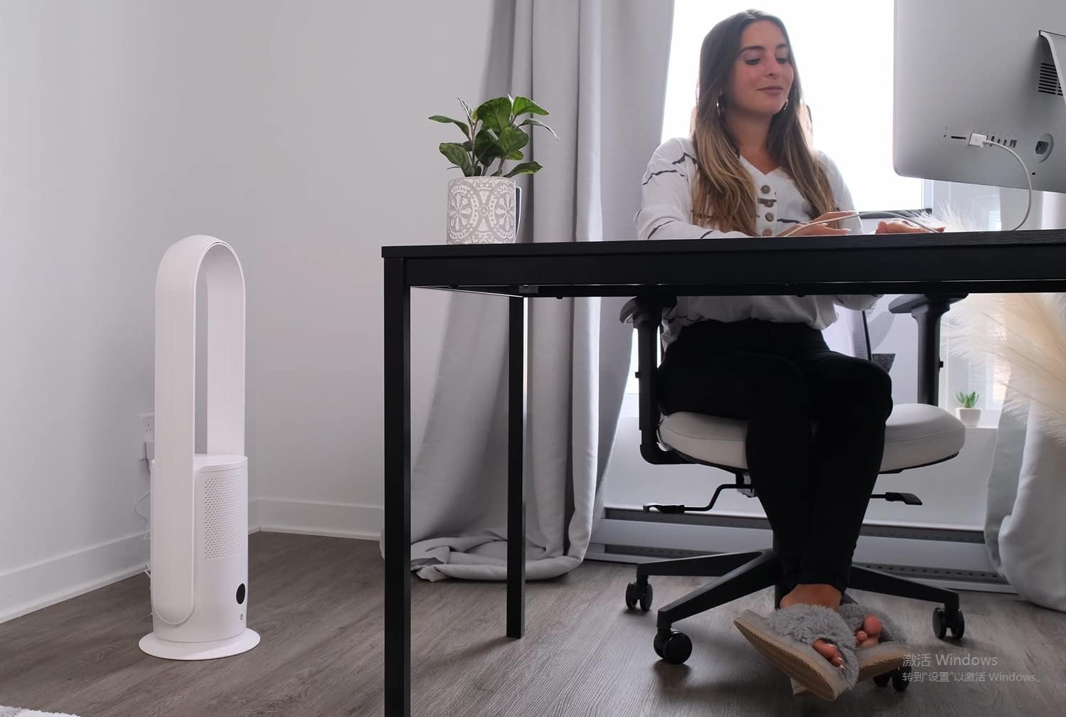 U ULTTY HEPA filter with air purifier function for cleaner indoor air