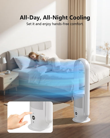 U ULTTY nine-speed dial offers customizable airflow for any comfort level
