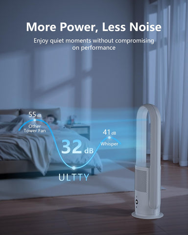 U ULTTY remote control for effortless adjustments from across the room