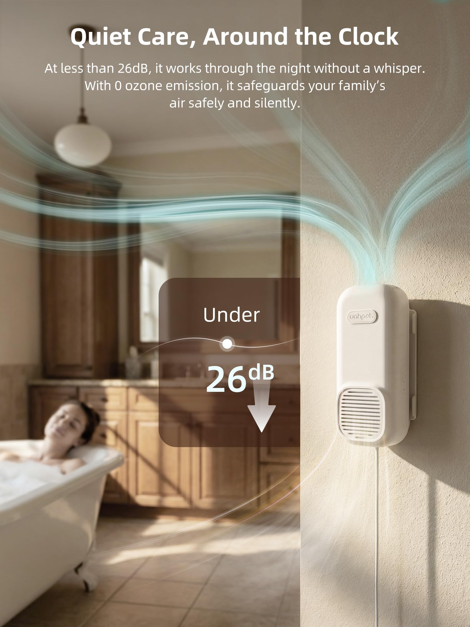 uahpet zero ozone emission supports family-friendly use
