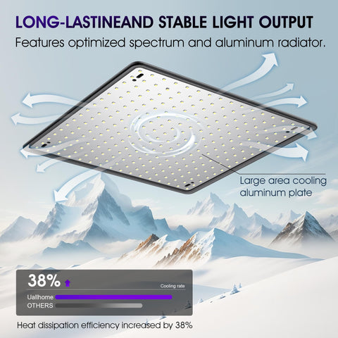 Uallhome compact low-heat LED technology in use