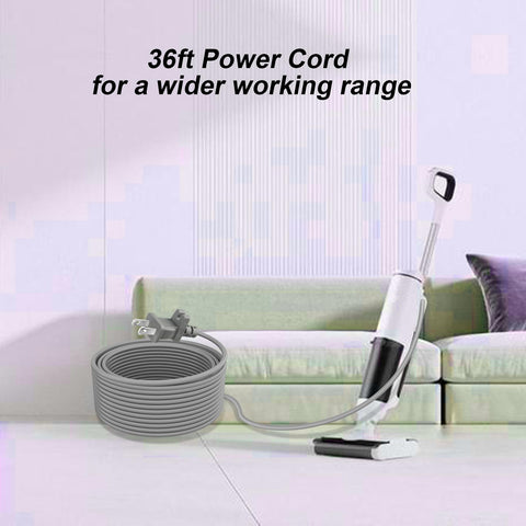 UAUSE 36ft power cord enables longer cleaning sessions