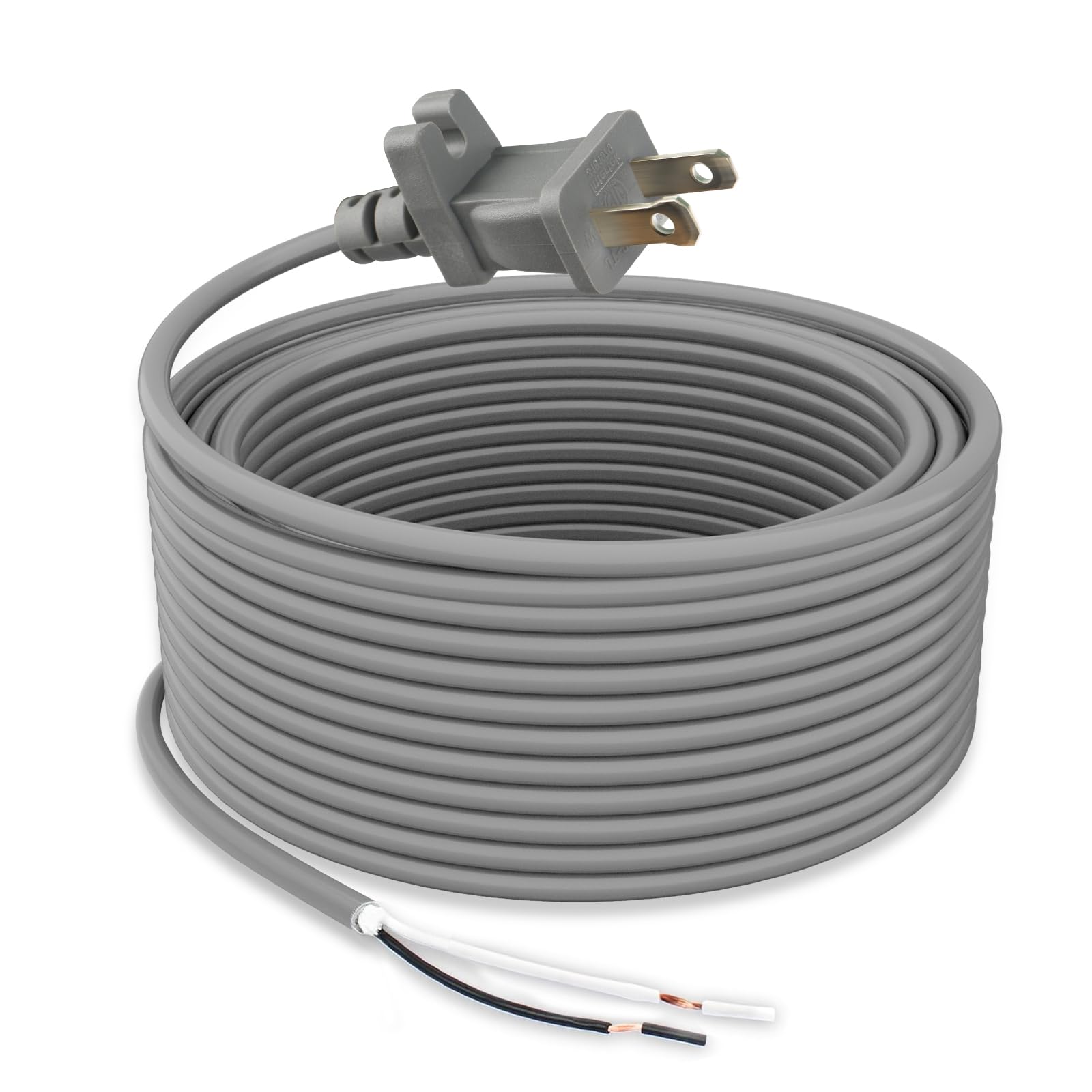UAUSE 36ft vacuum cord with polarized plug for extended cleaning reach