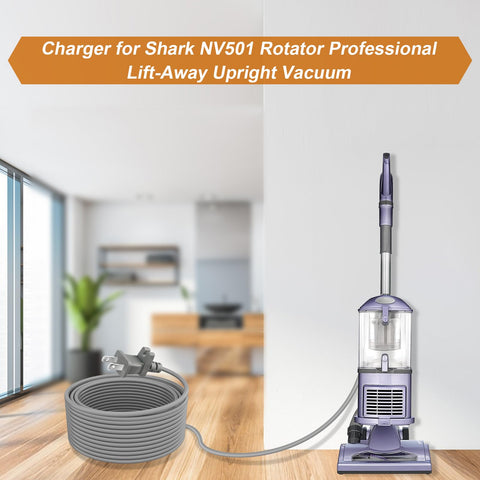 UAUSE replacement cord extends reach for Shark Rotator Lift-Away compatibility