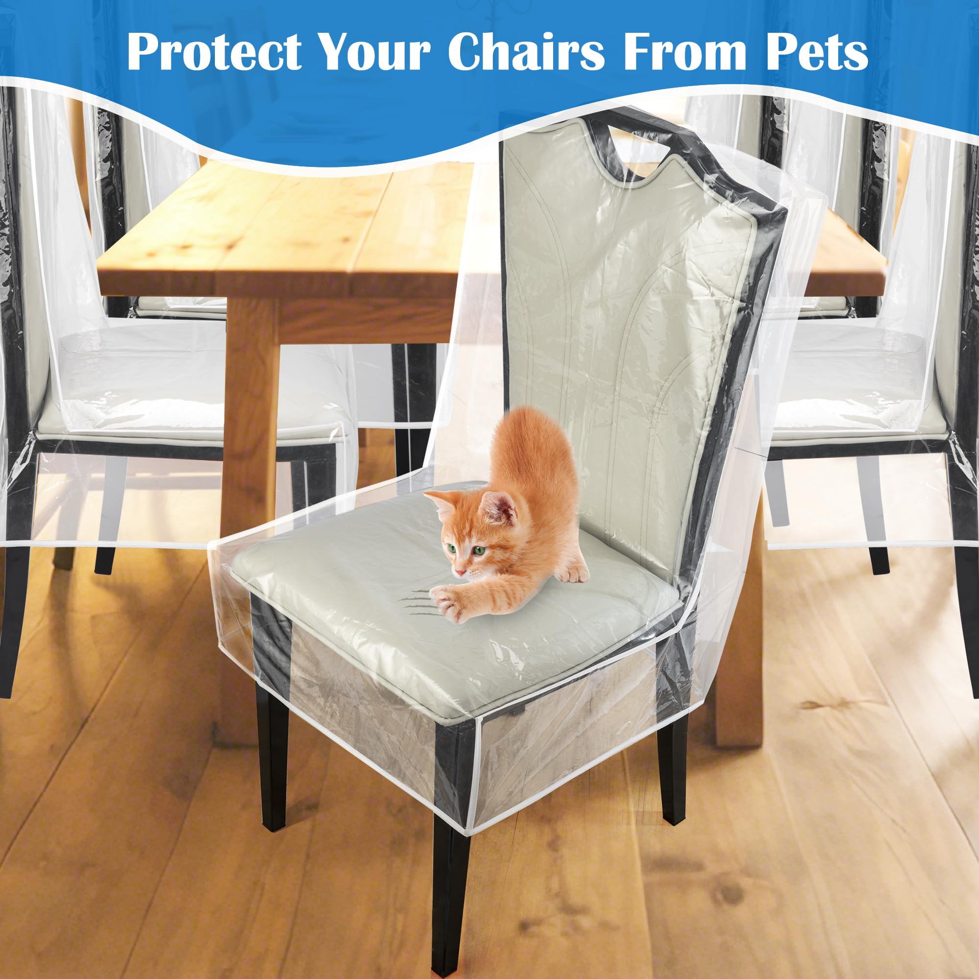 Uawsyut clear PVC protector resists spills and dust for easy maintenance.