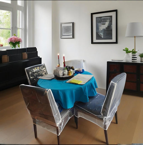 Uawsyut 4-pack keeps multiple chairs protected for homes and events.