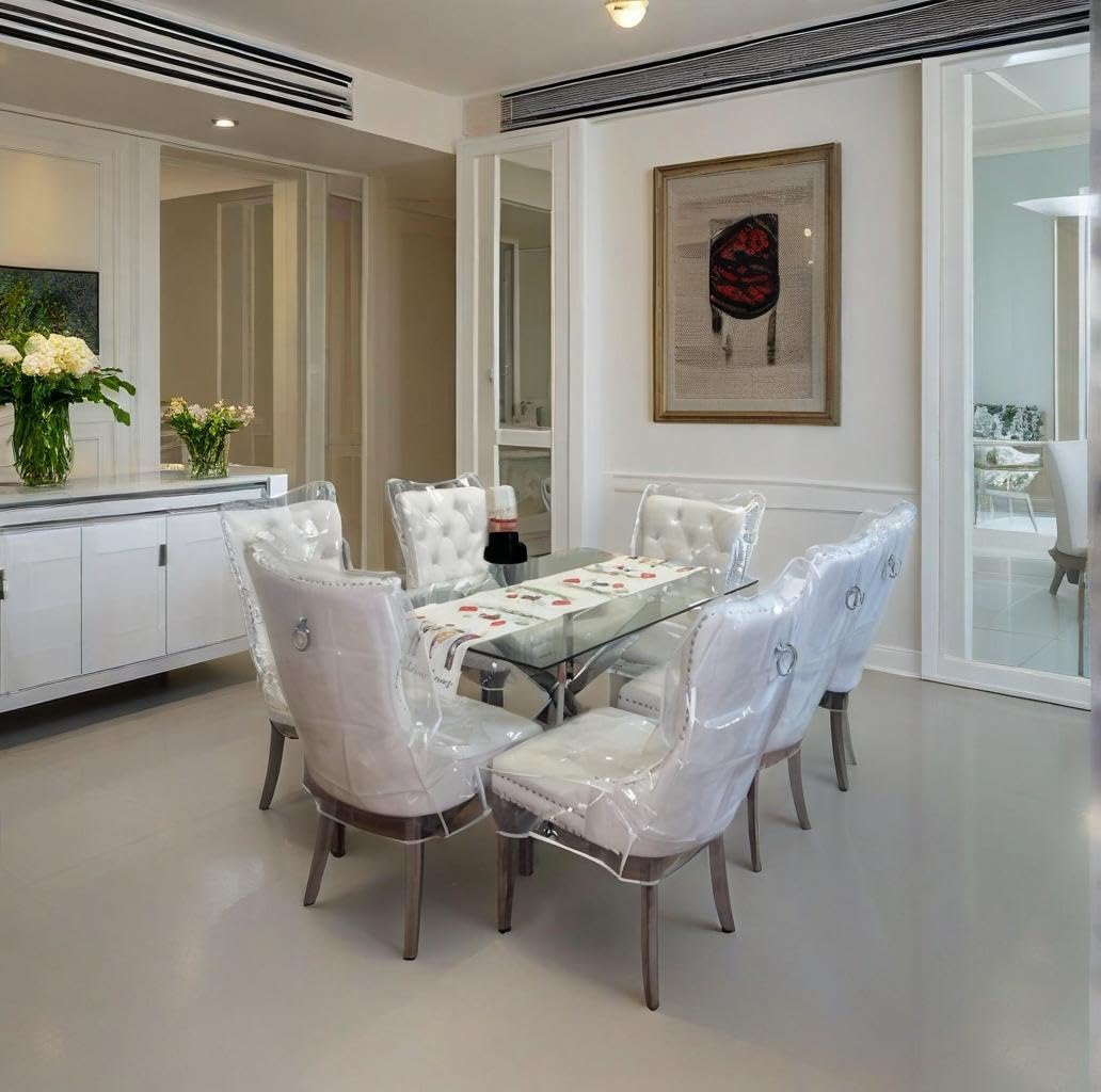 Uawsyut easy-care protector blends with decor while guarding surfaces.