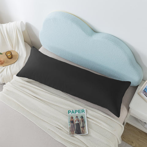Ubauba envelope-closure pillowcase in soft breathable fabric for comfort.