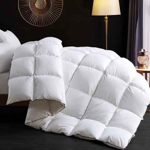 Ubauba goose down duvet insert in queen size showing cloud-like softness for comfortable nights.