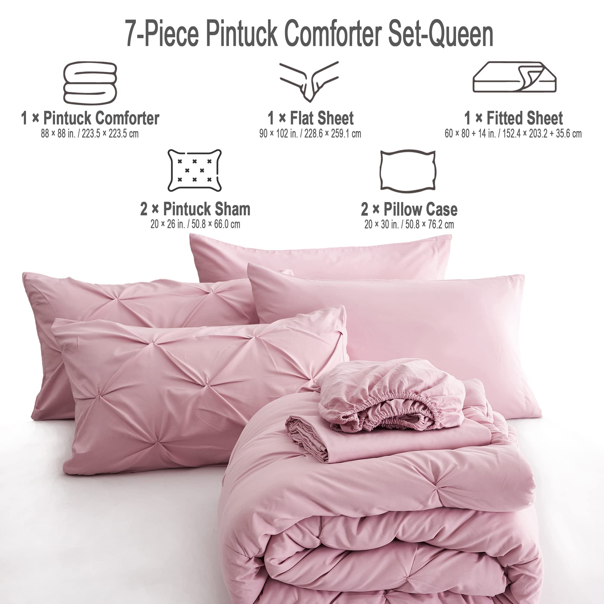 Ubauba layered bedding setup demonstrates all season comfort in any room