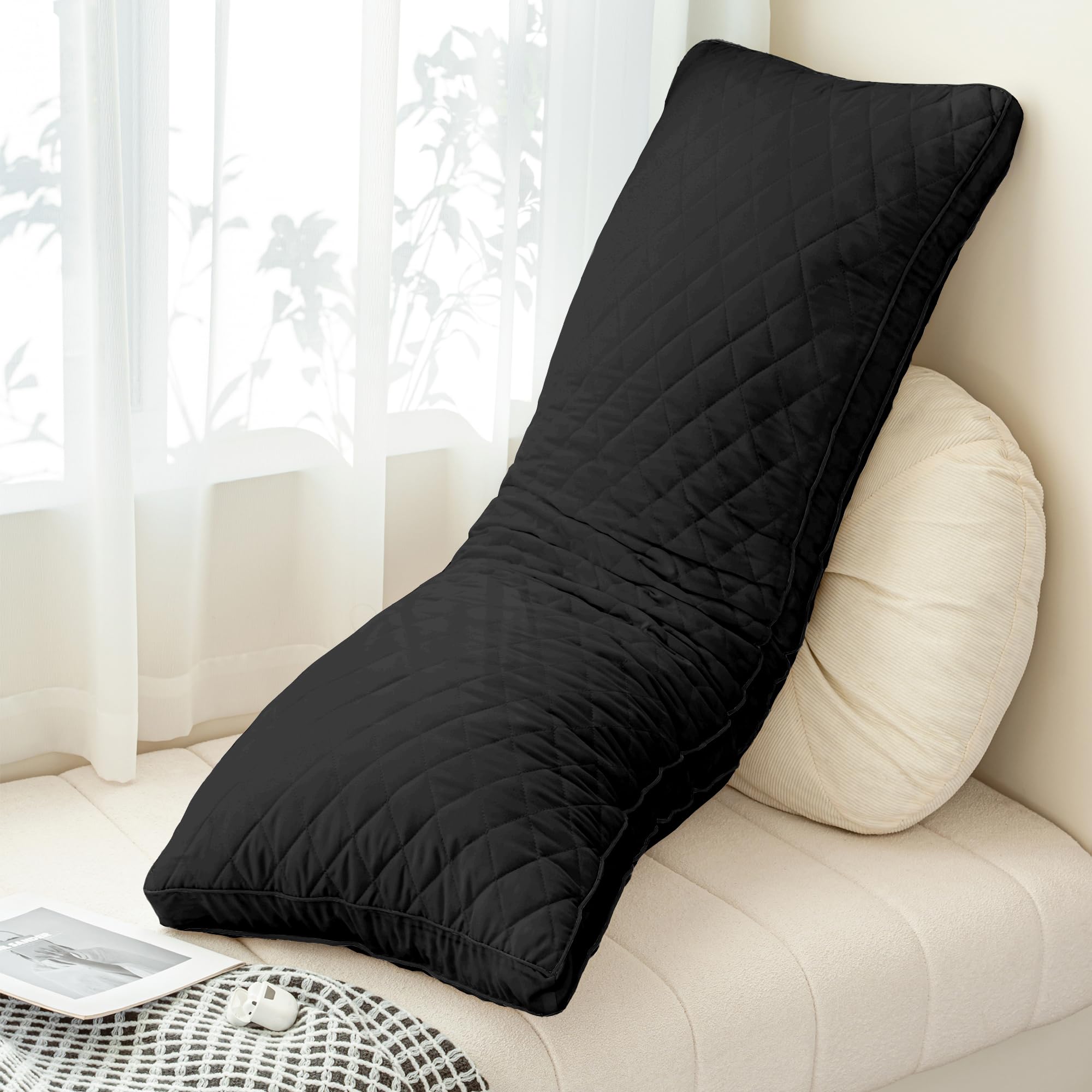 Ubauba breathable fabric cover promotes moisture-wicking comfort for side and back sleepers