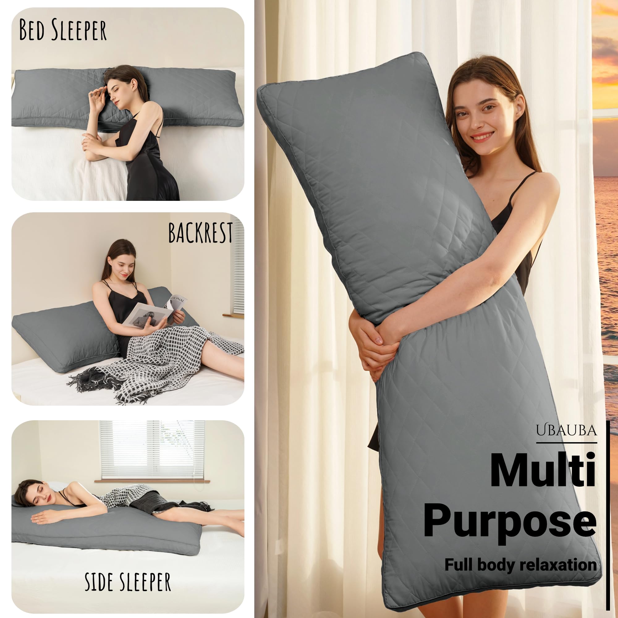 Ubauba soft cool top layer demonstrates breathable fabric for comfortable nights