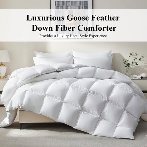 Piped edge detail adds durable luxury to Ubauba queen comforter