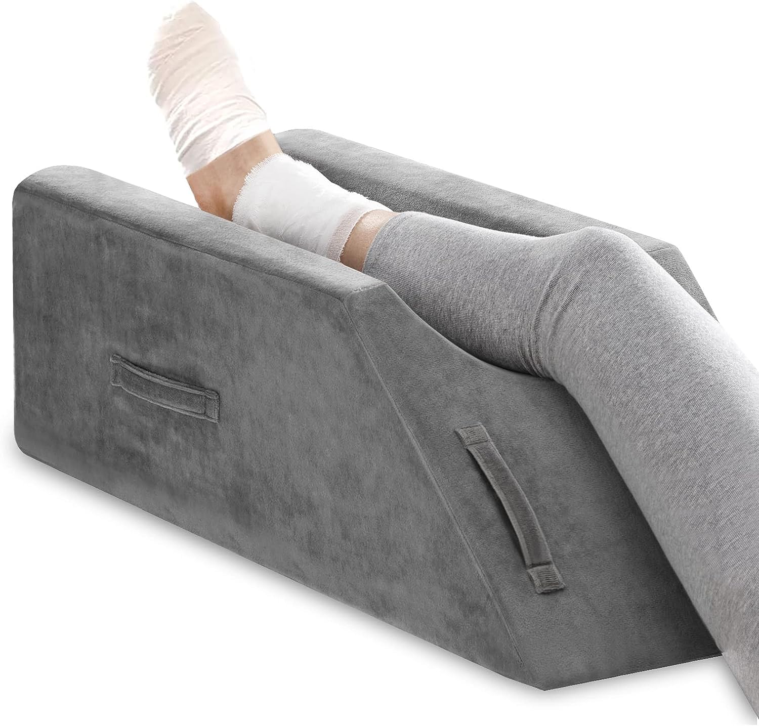 UBBCARE memory foam closeup demonstrates supportive cushion for leg comfort.