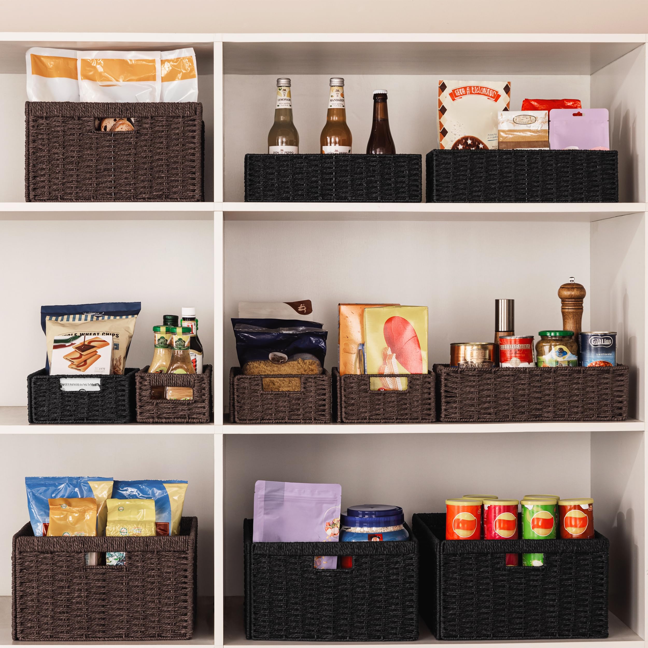 UBBCARE wicker basket in a nursery for organizing toys and clothes