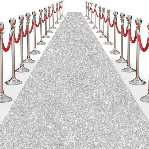 UBCGOTT glitter carpet runner for glamorous weddings and events