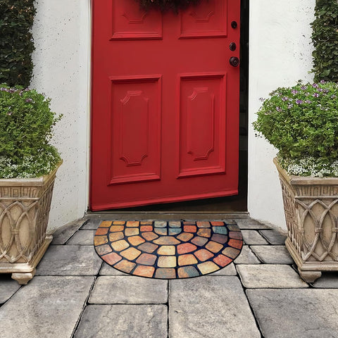ubdyo versatile front door mat suits patio and porch entries