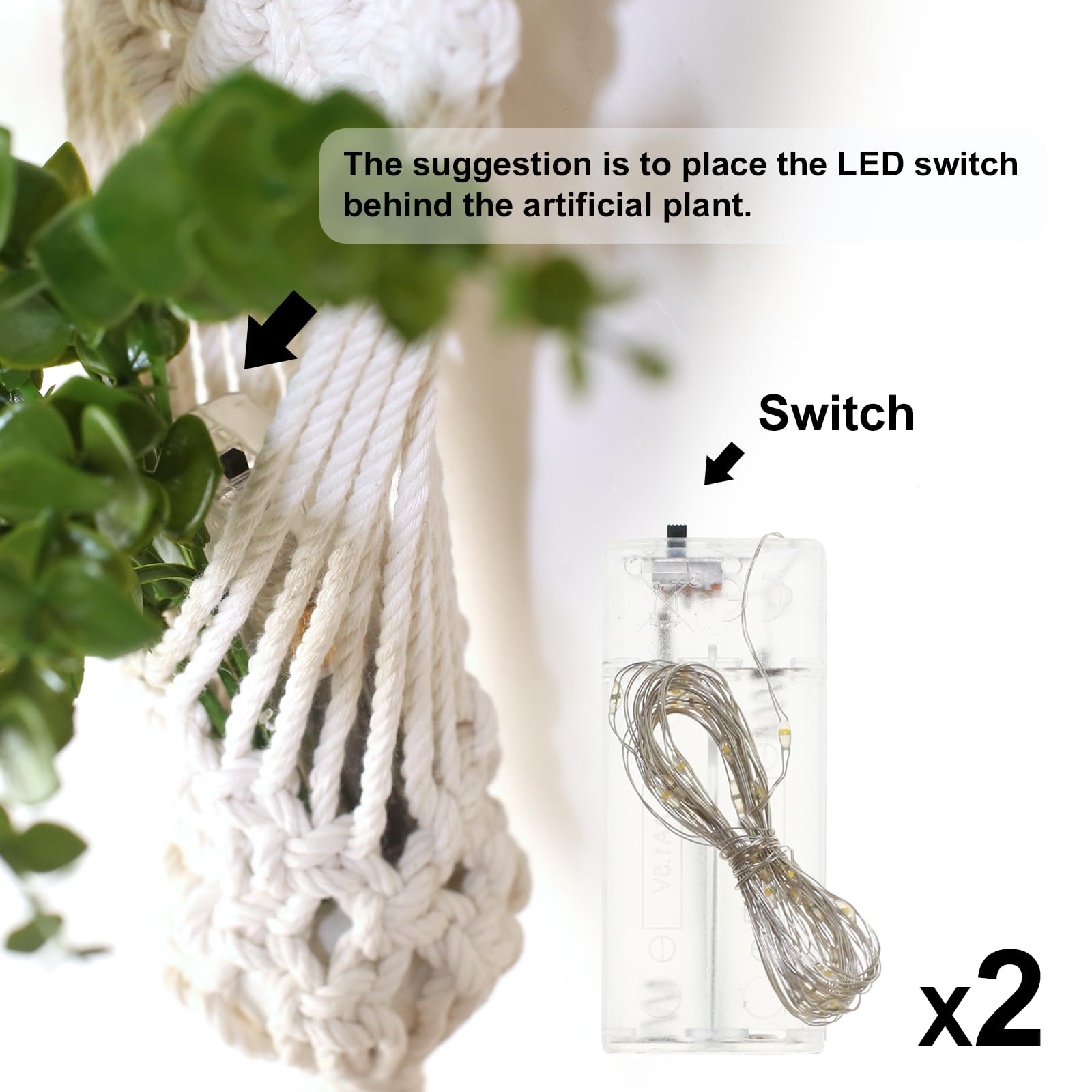 UBOSU two-pack boho decor ready to elevate any space.