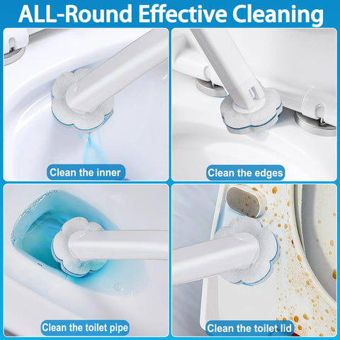 Ucaimao disposable brush heads with detergent layer for stains.