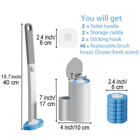 Ucaimao easy-use button release for quick disposal after cleaning