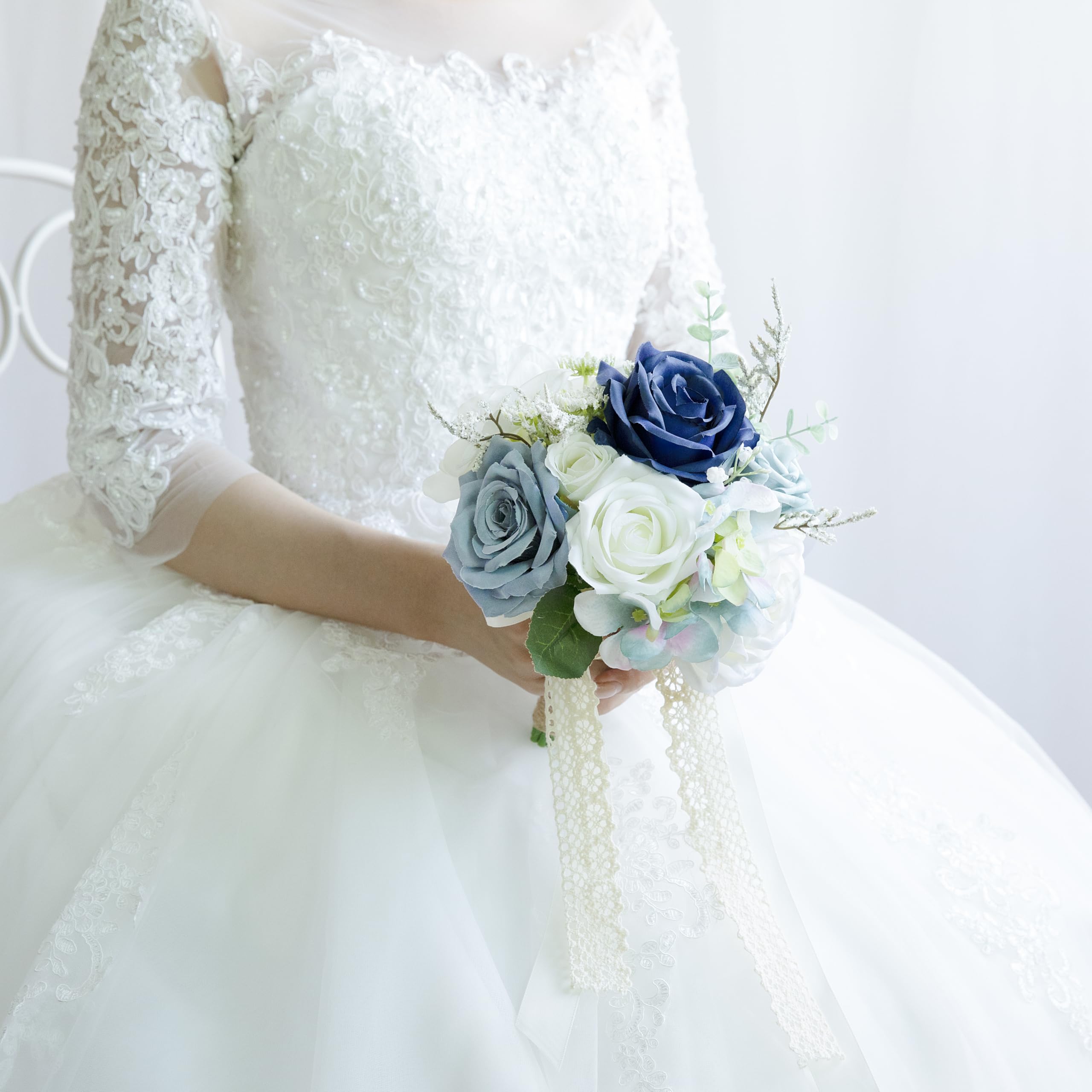 Udoula ribbon bow provides a timeless finish for bridal styling.