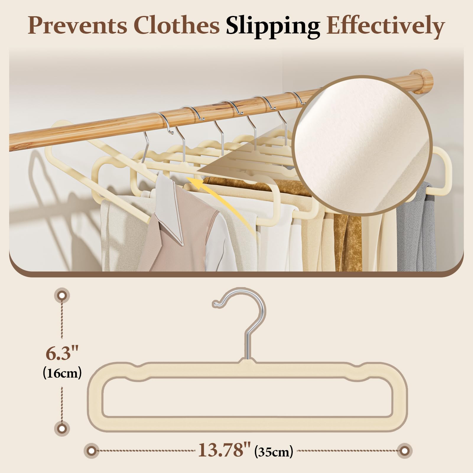 UEAKPIC Space-saving vertical stacking optimizes closet height