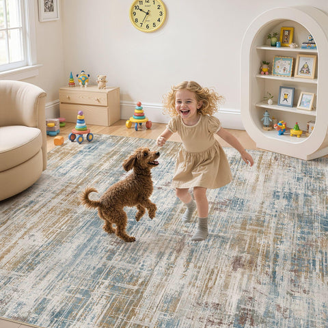 UERMEI low-pile design facilitates cleaning and quick vacuuming