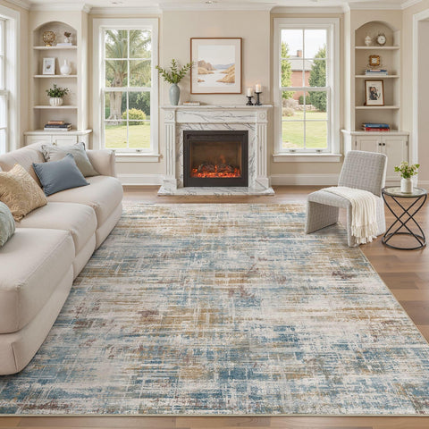 UERMEI soft-pile closeup rug showing plush texture for cozy feet