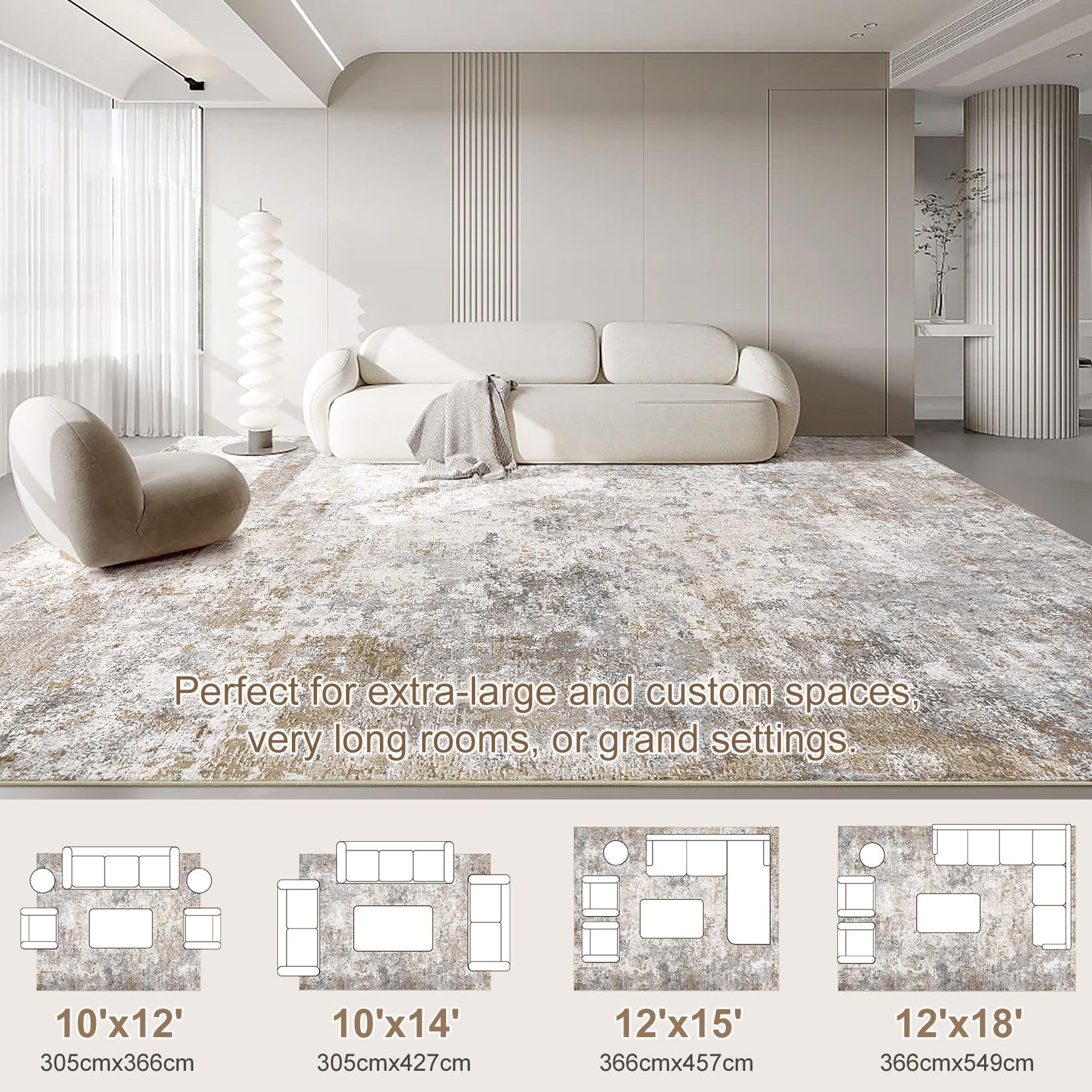UERMEI washable rug makes cleaning easy for busy homes