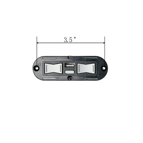 Uetmulik Emomo HX90HU packaging shows screws and front cover for quick setup