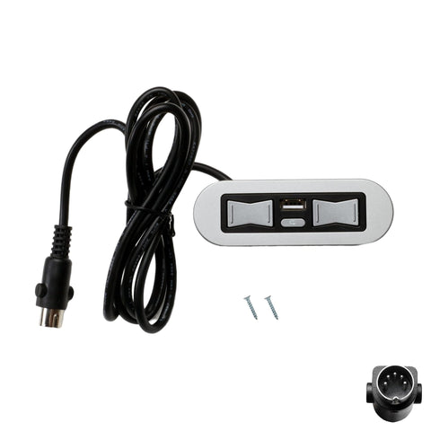 Uetmulik Emomo HX90HU replacement switch front view for reliable lift chair control