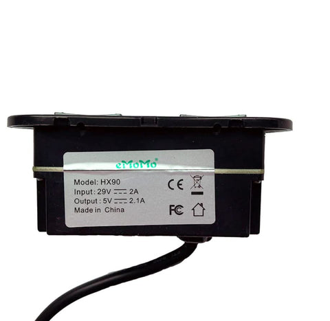 Uetmulik Emomo HX90HU replacement switch side view for easy installation