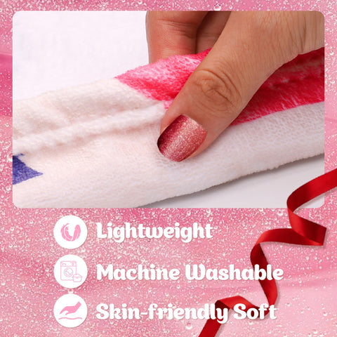 UFOORO Movie night blanket keeps you warm during cozy gatherings