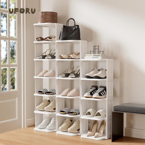 UFORU sturdy base provides stability in busy entryways and garages.