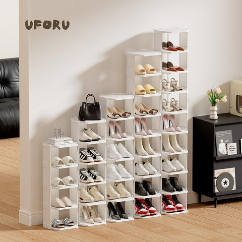 UFORU entryway organization keeps hats, bags, and towels neatly stored.