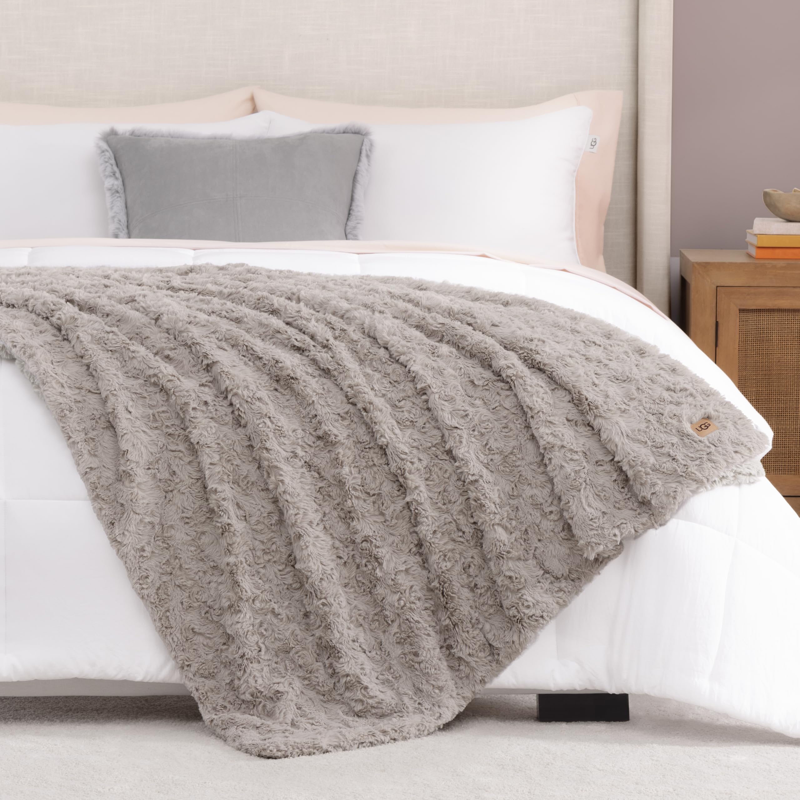 UGG Adalee hypoallergenic faux fur minimizes irritation while staying fluffy