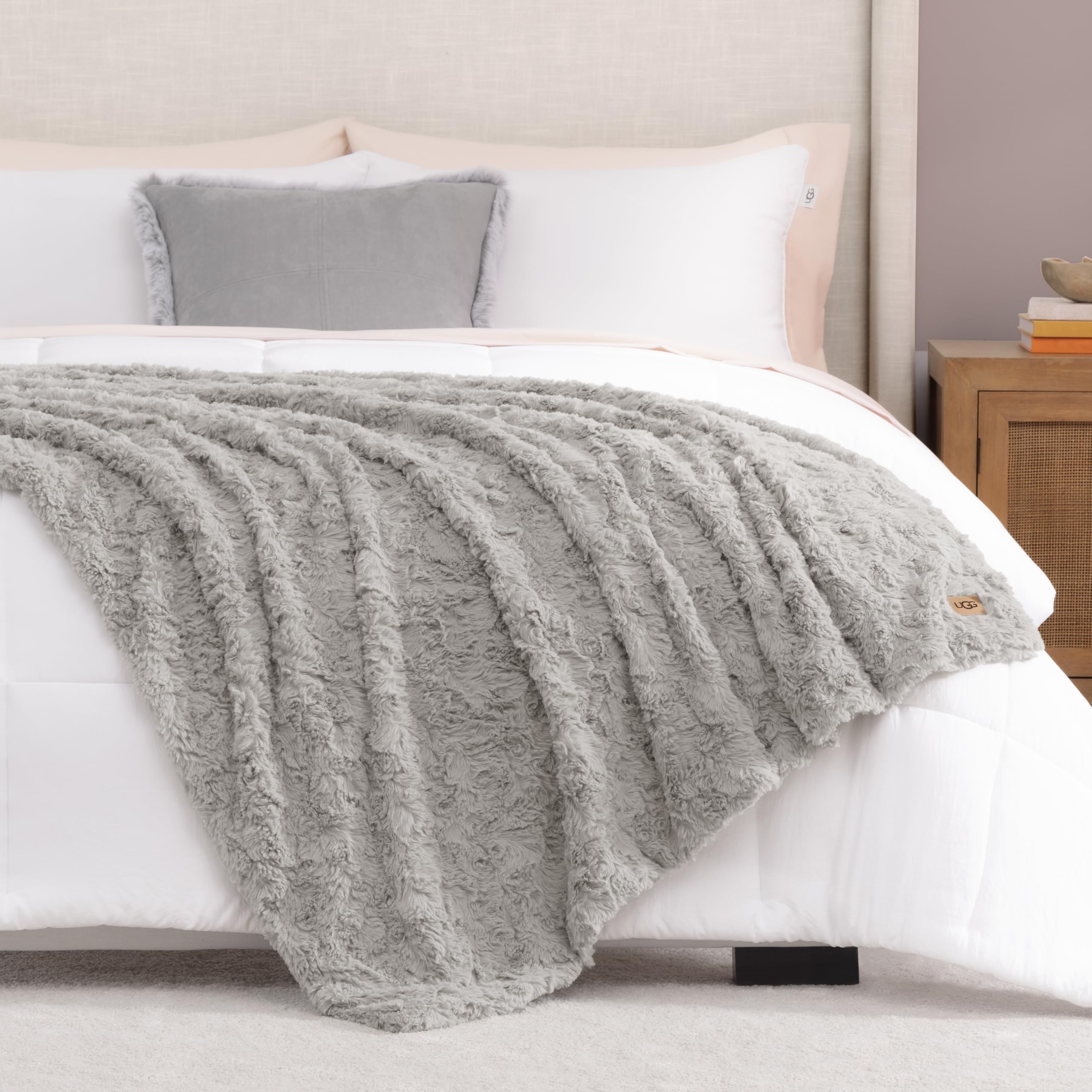 UGG Adalee living room layer adds texture for lounging and style.