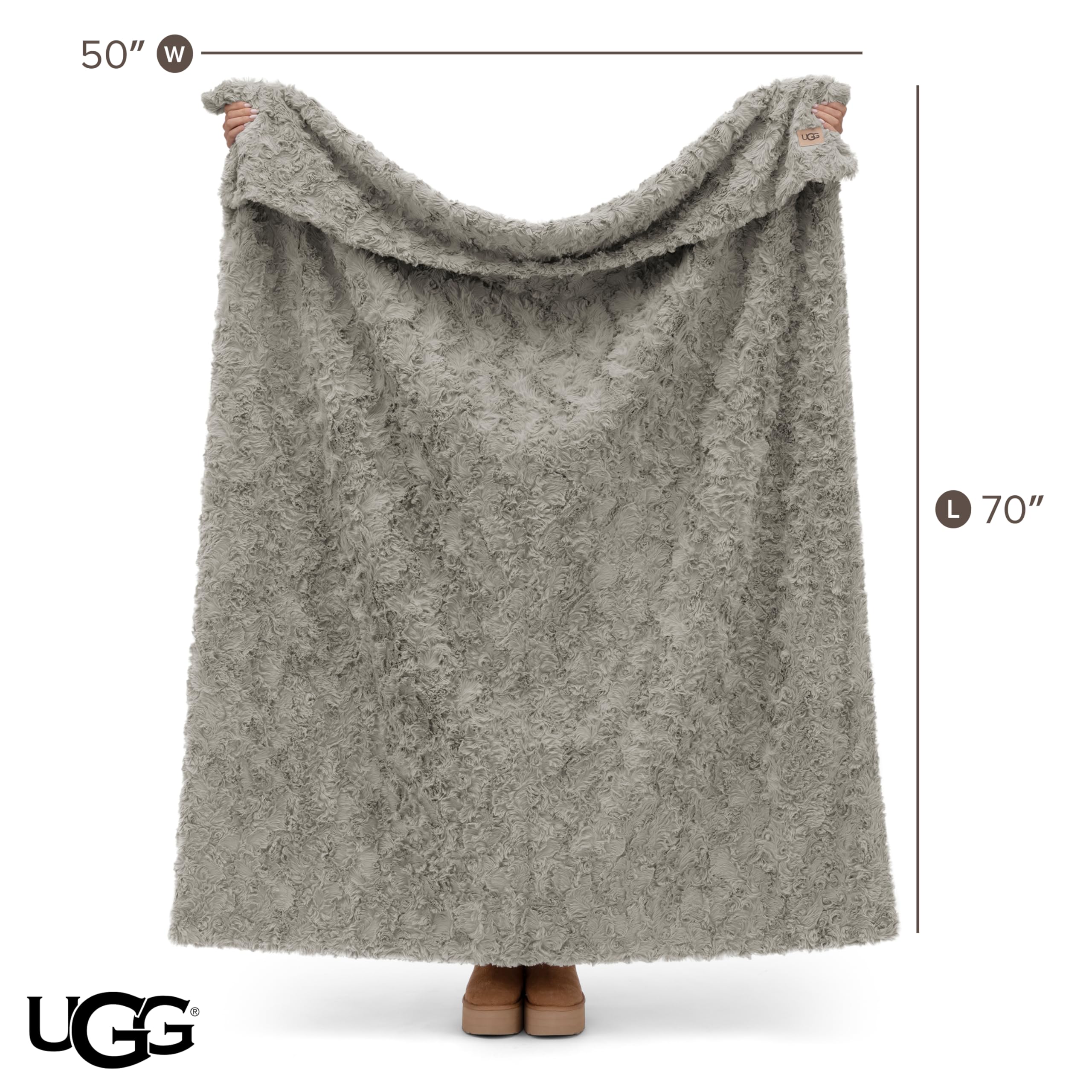 UGG Adalee minimalist decor accent softens living space with warmth.