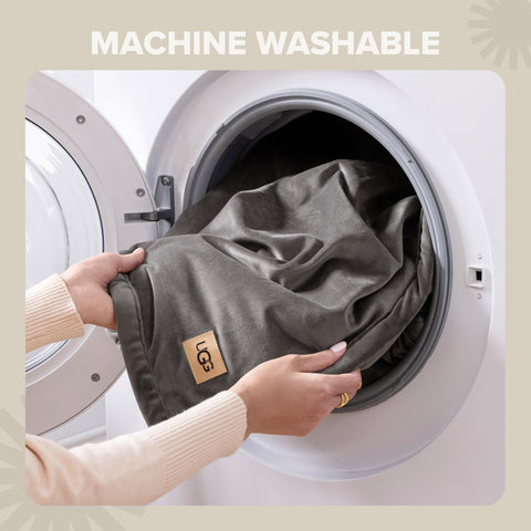 UGG Bliss Throw Blanket care instructions for machine wash