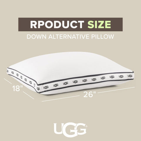 UGG Devon pillow adds a luxurious look to any bedroom setting.