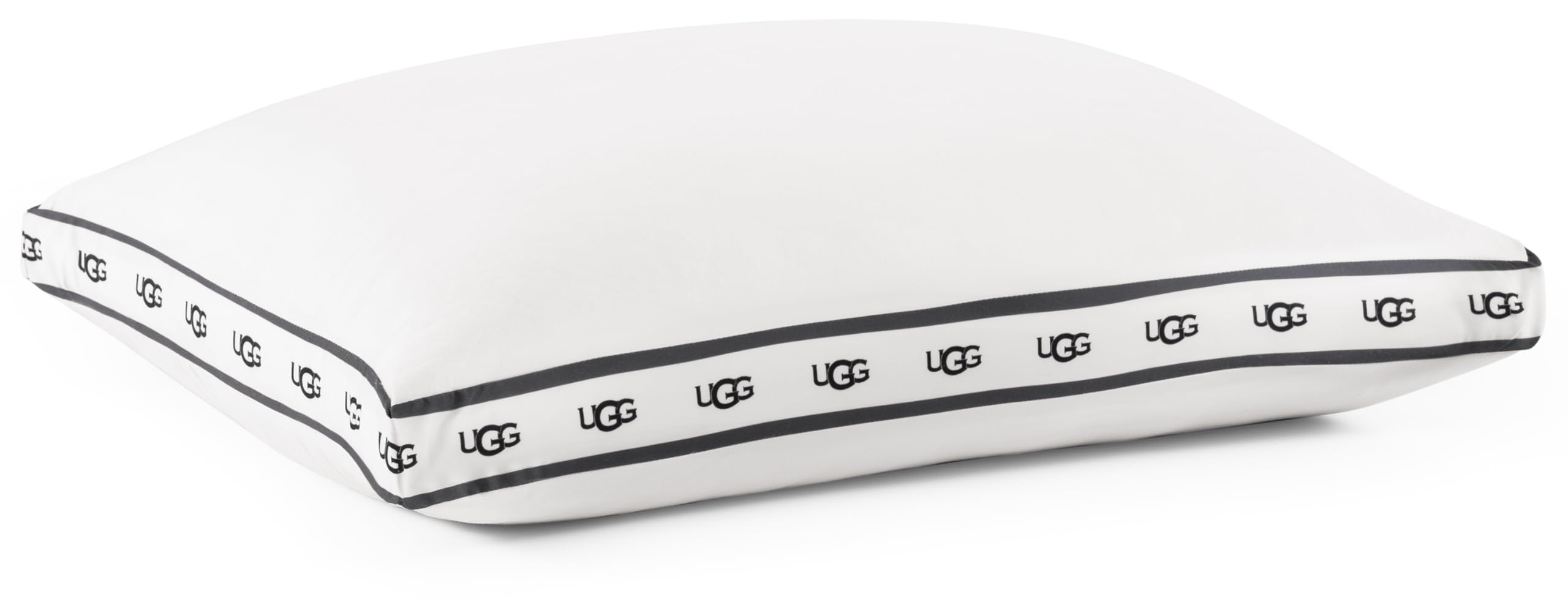 UGG Devon Standard Bed Pillow plush fill close-up highlights soft, hotel-inspired comfort.
