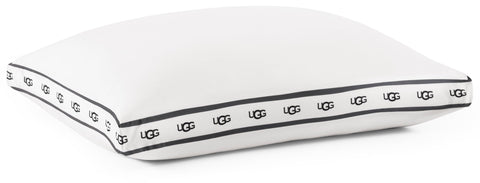 UGG Devon Standard Bed Pillow plush fill close-up highlights soft, hotel-inspired comfort.