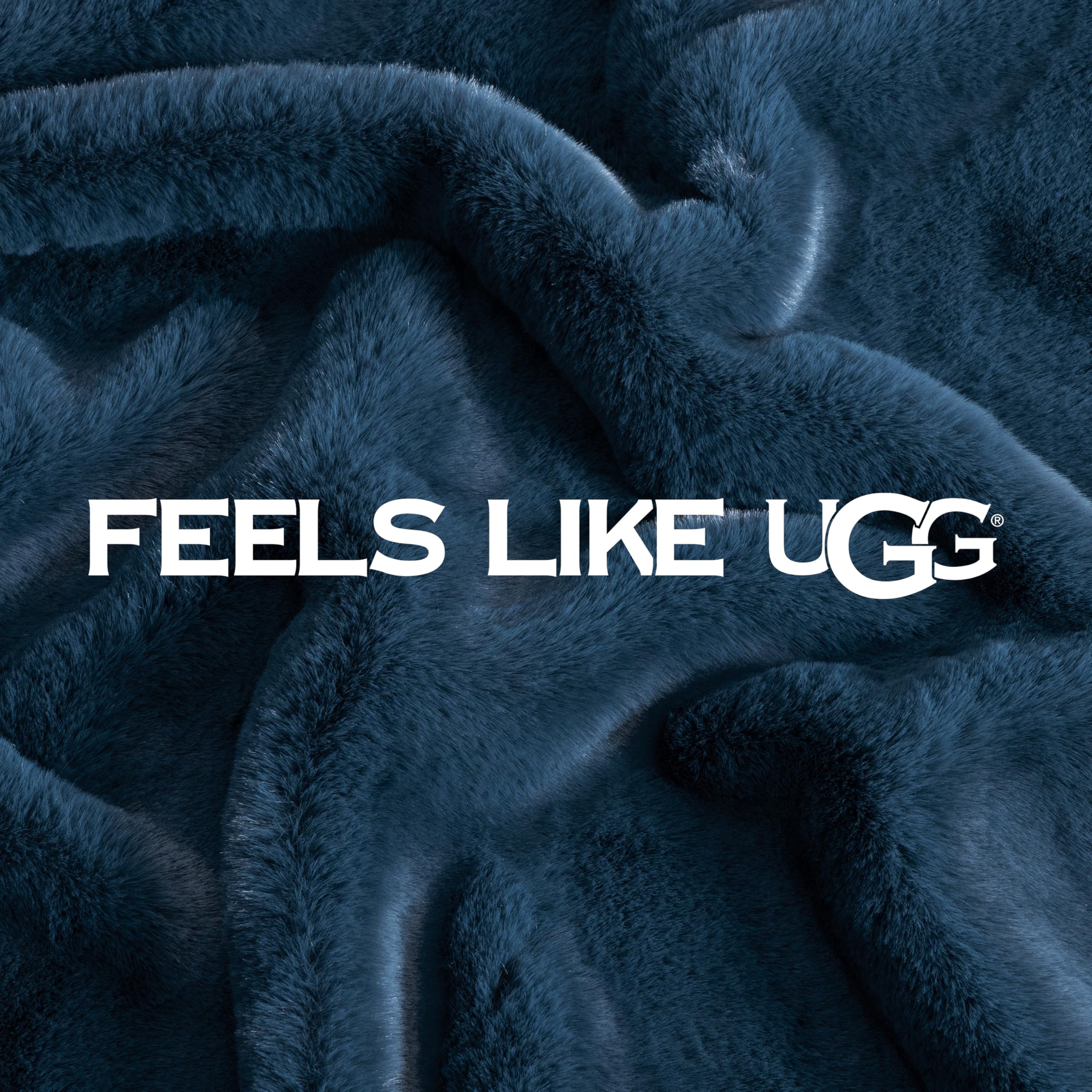 UGG Euphoria throw in living room setting, adds luxe warmth and style