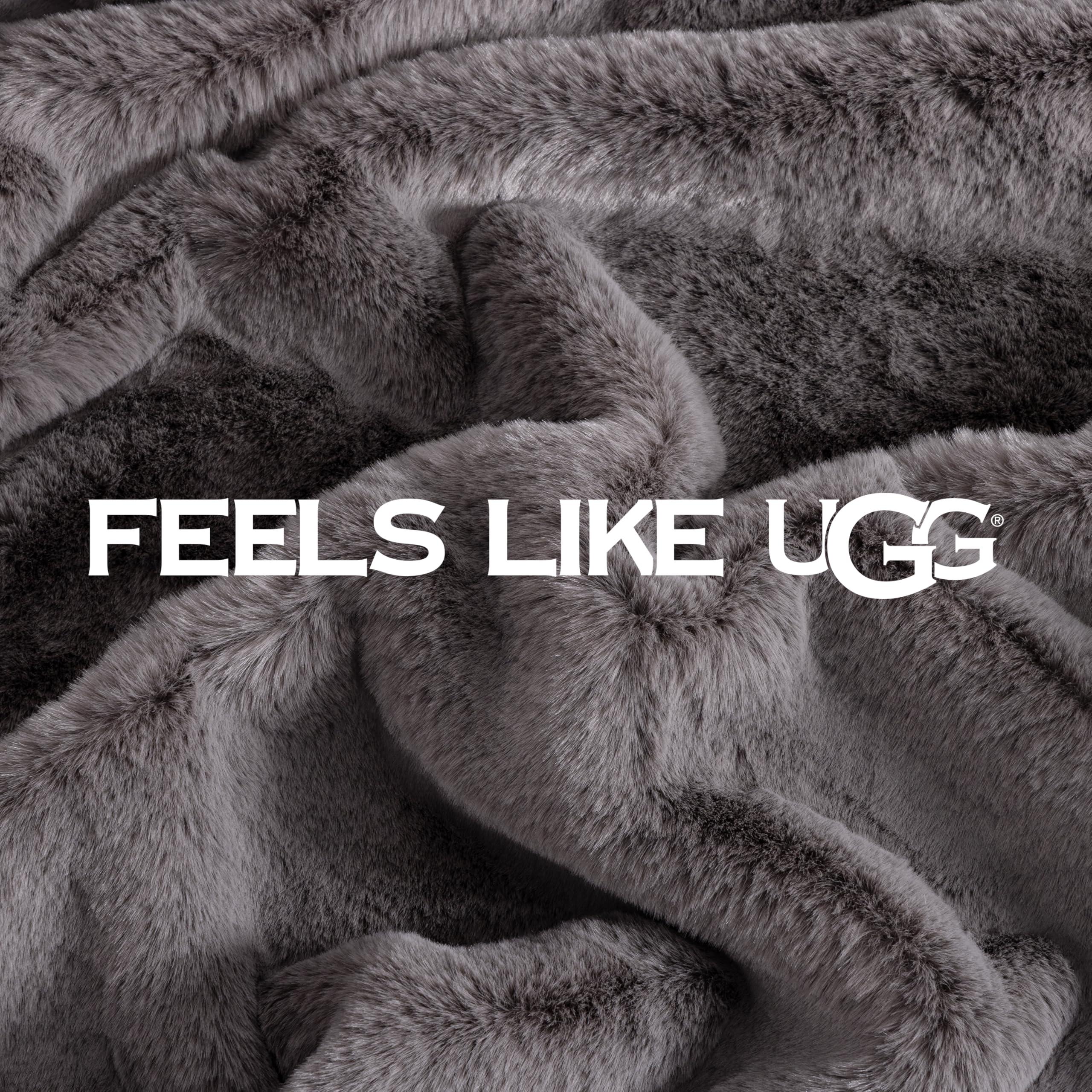 UGG Euphoria throw machine washable care maintains softness after washing.