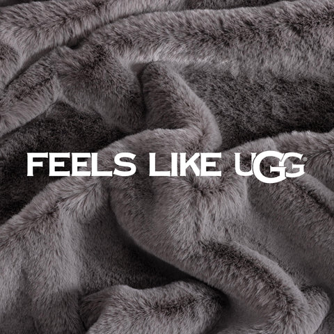 UGG Euphoria throw machine washable care maintains softness after washing.